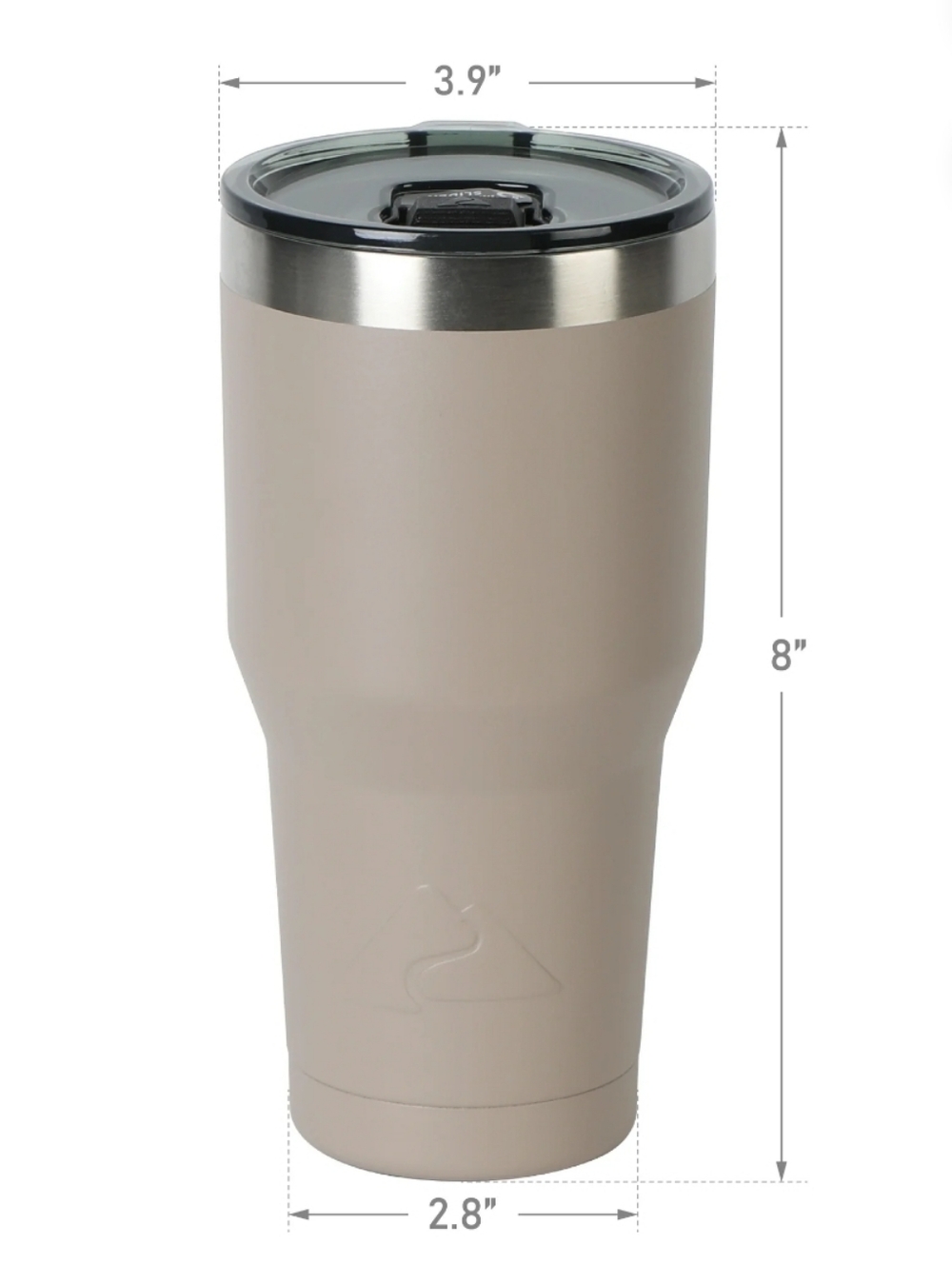 Ozark Trail 32 Oz Insulated Stainless Steel Tumbler Tan Light Brown Travel - Picture 14 of 17